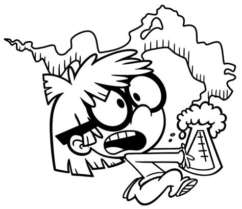 loud house  coloring page  printable coloring pages  kids