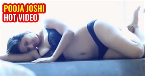 watch hot striptease video of pooja joshi actress from