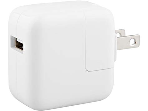 Apple Ipad 10w Usb Power Adapter With Folding Ac Prongs