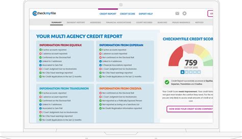 multi agency credit report      days checkmyfile