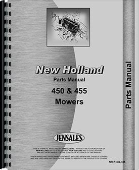 holland  sickle bar mower parts manual