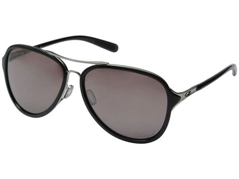 oakley kickback black ice oo grey polarized sport sunglasses