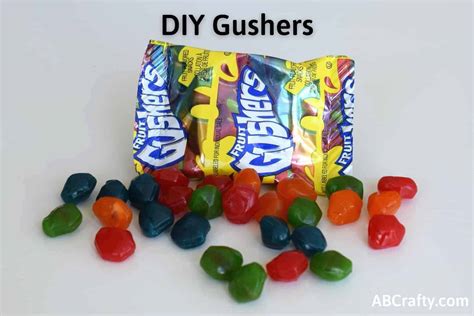 gushers candy easy  ingredient recipe ab crafty