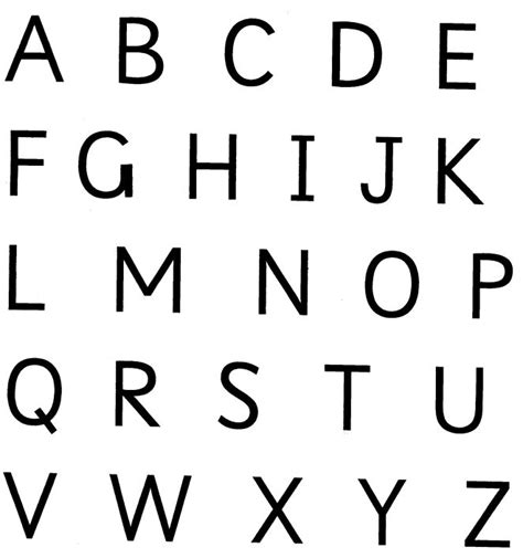 majiscule lettering alphabet printable alphabet letters