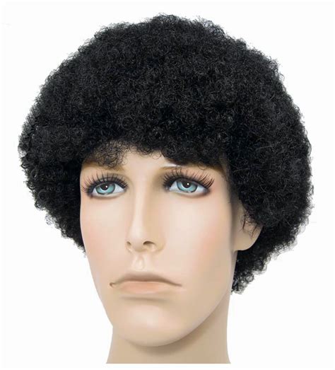 Tight Mini Afro Jerry Jheri Curl Wig Costume Black Ebay