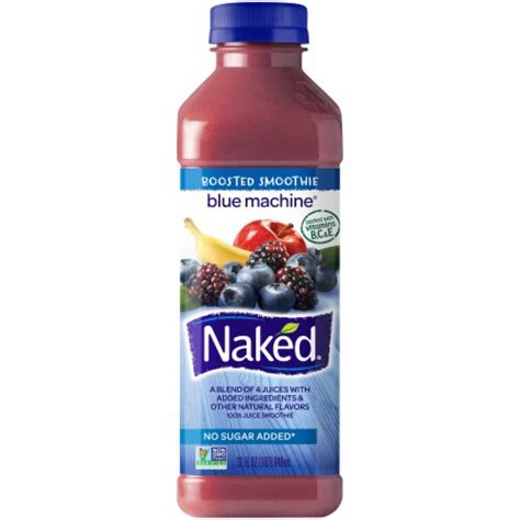 Naked Blue Machine Boosted Smoothie Juice Blend 32 Fl Oz Fred Meyer