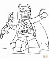 Coloring Lego Batman Pages Printable Drawing sketch template