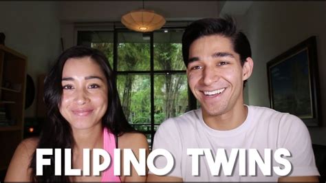 half filipino twins fil am american sister visits philippines youtube