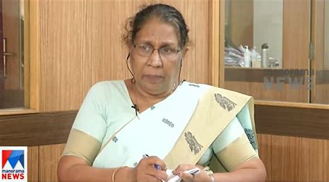 ‘then you suffer kerala women s panel chief faces flak over remarks