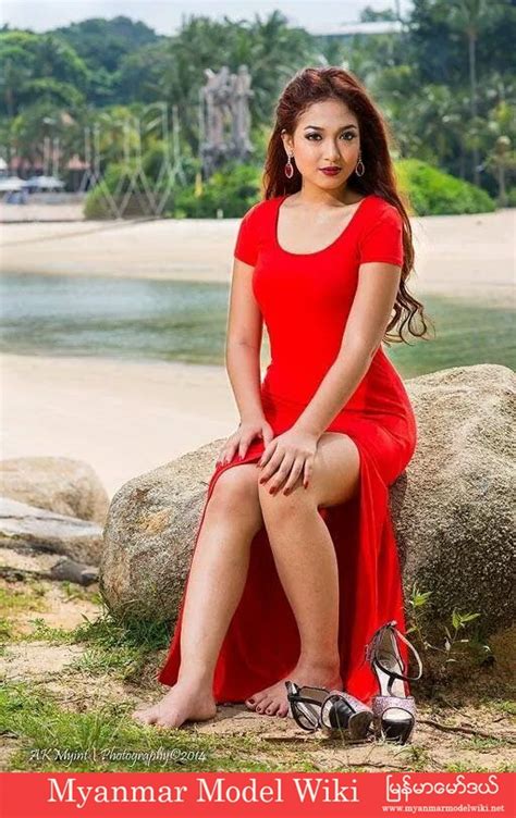 San Yati Moe Myint In Different Fashion Outfits Collection