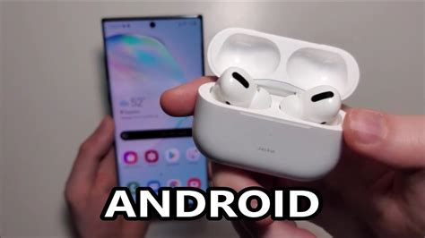 connect airpods pro  android youtube