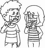 Coloring Pages Paint Brushes Getdrawings Brush Teeth sketch template
