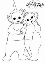 Teletubbies Laa Coloring Dipsy Pages Bread Po Kids Colouring Drawing Piece Color Getdrawings Book Cartoon Colour Printable Print Books Slice sketch template
