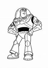 Buzz Lightyear Coloring Pages Light Toy Story Zurg Kids Print Printable Disney Colouring Clipart Year Color Template Years Own Bestcoloringpagesforkids sketch template