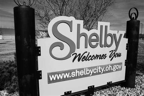 shelby ohio sign city  shelby ohio