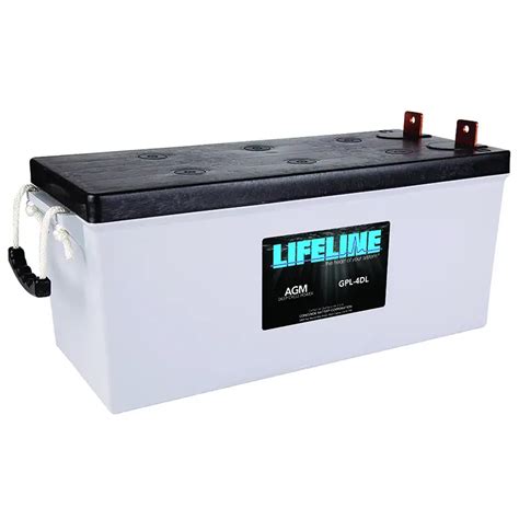 gpl dl agm battery lifeline batteries