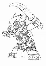Chima Coloring Pages Lego Coloring4free Wolf Popular Coloringhome sketch template