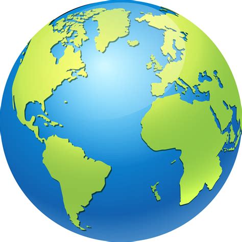 world globe earth map  png