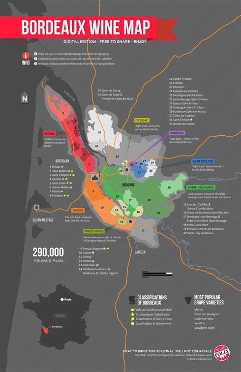 learn  bordeaux wine region map bordeaux region bordeaux