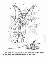 Angels Shepherds Colorear Coloring4free Engel Az Colouring Nativity Angles Coloringhome Cristianas sketch template