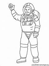 Astronaut Ausmalbilder sketch template
