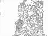 Klimt sketch template