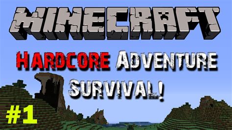 Minecraft Hardcore Survival Adventure Ep 1 New House