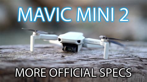 mavic mini   official specs release date youtube