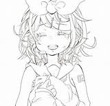 Rin Kagamine Vocaloid sketch template