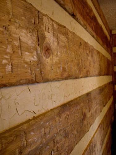 faux log cabin walls  chinking cabinideas faux cabin walls diy log cabin log cabin siding