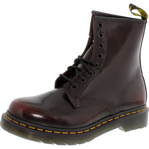 dr martens womens   eye cherry red high top leather boot  walmart canada