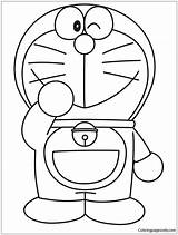 Doraemon Coloring Pages Cute Printable Color Print Gif Book Coloringpagesonly sketch template