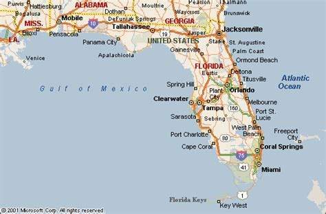 florida map  map  florida mappoint state map gallery mpk magazine