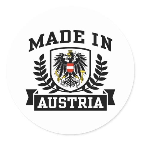 austria sticker zazzle