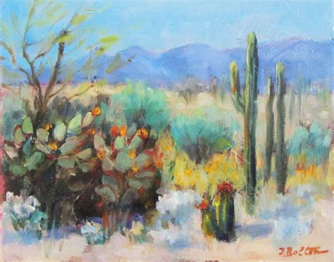 arizona desert south west painting arizona painting south etsy