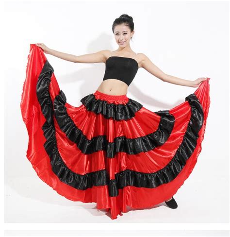 new hot sale new discount spanish bullfight belly dance dress skirt