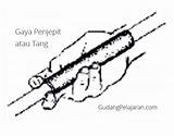 Lempar Lembing Penjepit Tang sketch template