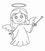 Printable Anjo Fofo Cheerful Dxf Colorironline sketch template