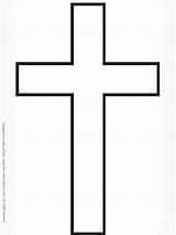 Cross Coloring Template Pages Printable Crosses Sunday School Color Glass Templates Stained Easter Jesus Simple Clipart Communion First Symbols Tattoo sketch template