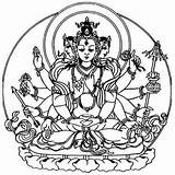Coloring Pages Buddha Buddhism Getcolorings Uncategorized sketch template