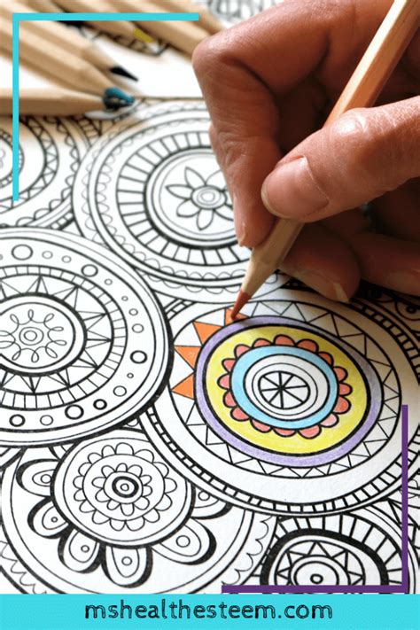 remarkable benefits  colouring  adults ms health esteem