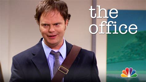 office web exclusive dwight impersonates jim  office episode highlight nbccom