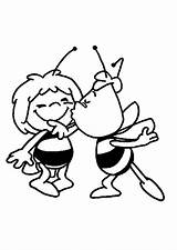 Bijen Kleurplaten Kleurplaat Bienen Bisou Malvorlagen Animaatjes Abeille Hugolescargot Malvorlagen1001 sketch template