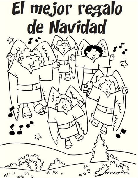 feliz navidad coloring pages completed  lyrics coloring pages