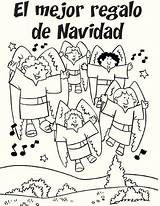 Coloring Spanish Pages Christmas Navidad Feliz Para Christian Colorear Sheets Colors Printable Bible Color Páginas Getcolorings Madres Dia Las Little sketch template