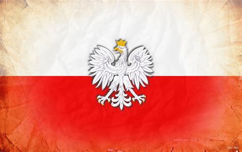 polska flaga godlo