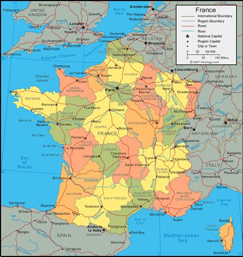 la france  ses regions