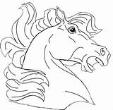 Horse Coloring Pages Head Fun Printable Kids Forget Supplies Don sketch template