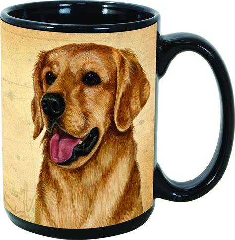 pet gifts usa  faithful friend dog breed coffee mug golden retriever  oz chewycom