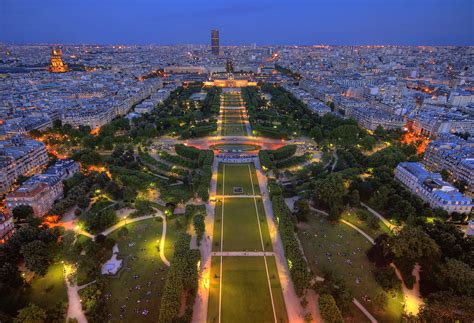 paris view   champ de mars   eiffel tower flickr